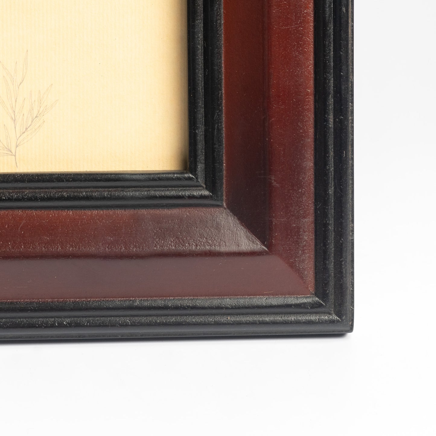 Ferme Classic Wooden Photo Frame Burgundy FPF101- 5x7 inches