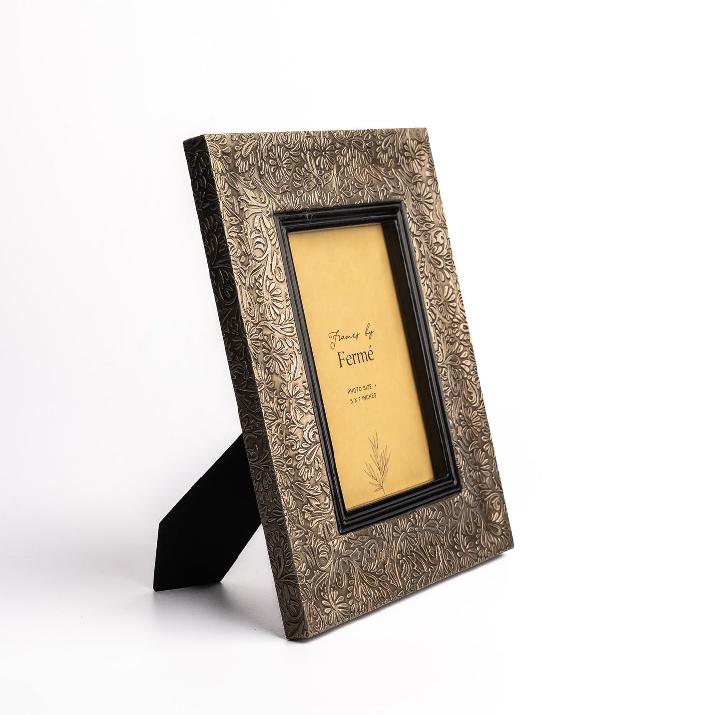 Ferme Premium White Metal Photo Frame FPF114 - 5x7 inches