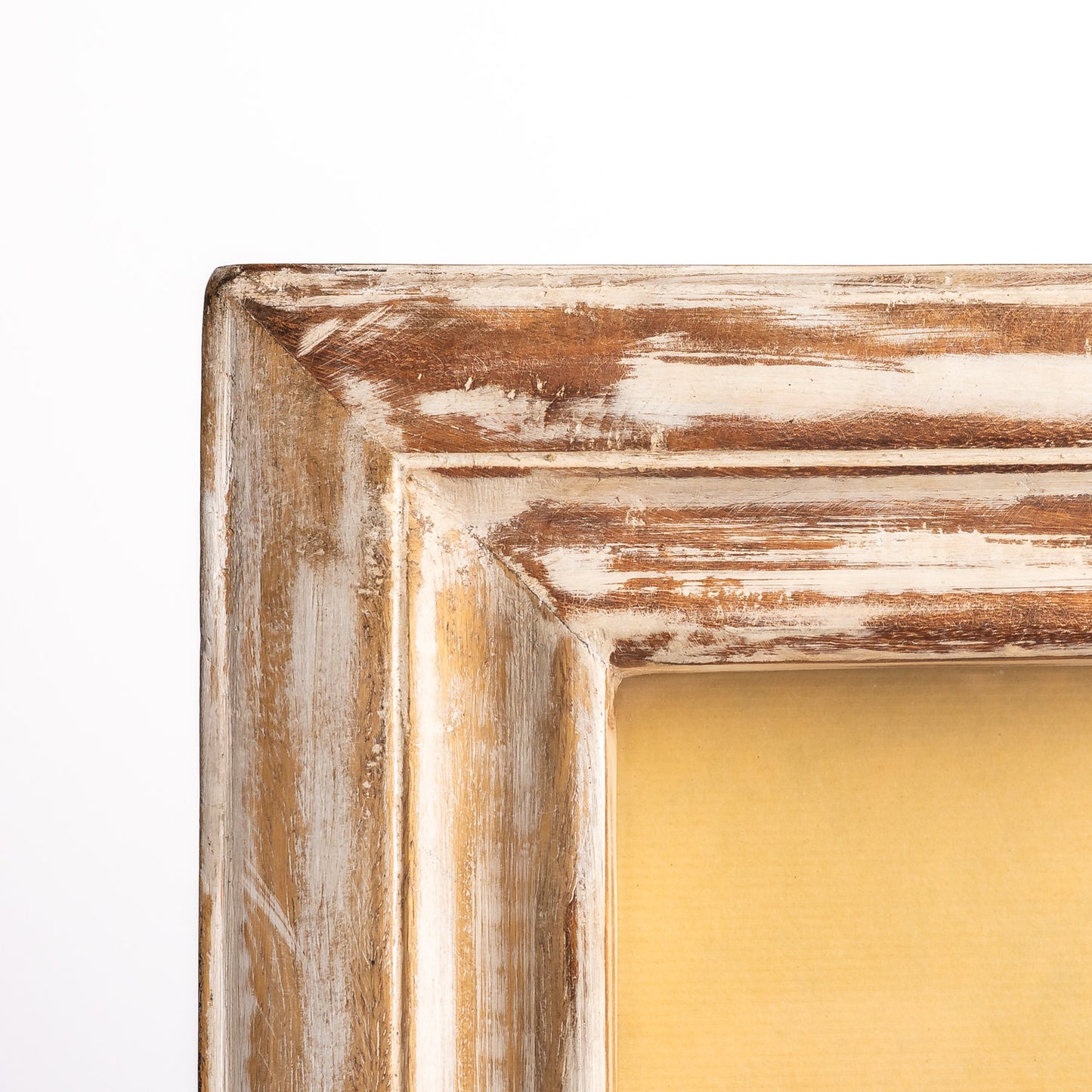 Ferme Vintage Rustic Wooden Photo Frame White FPF150 - 6x8 inches