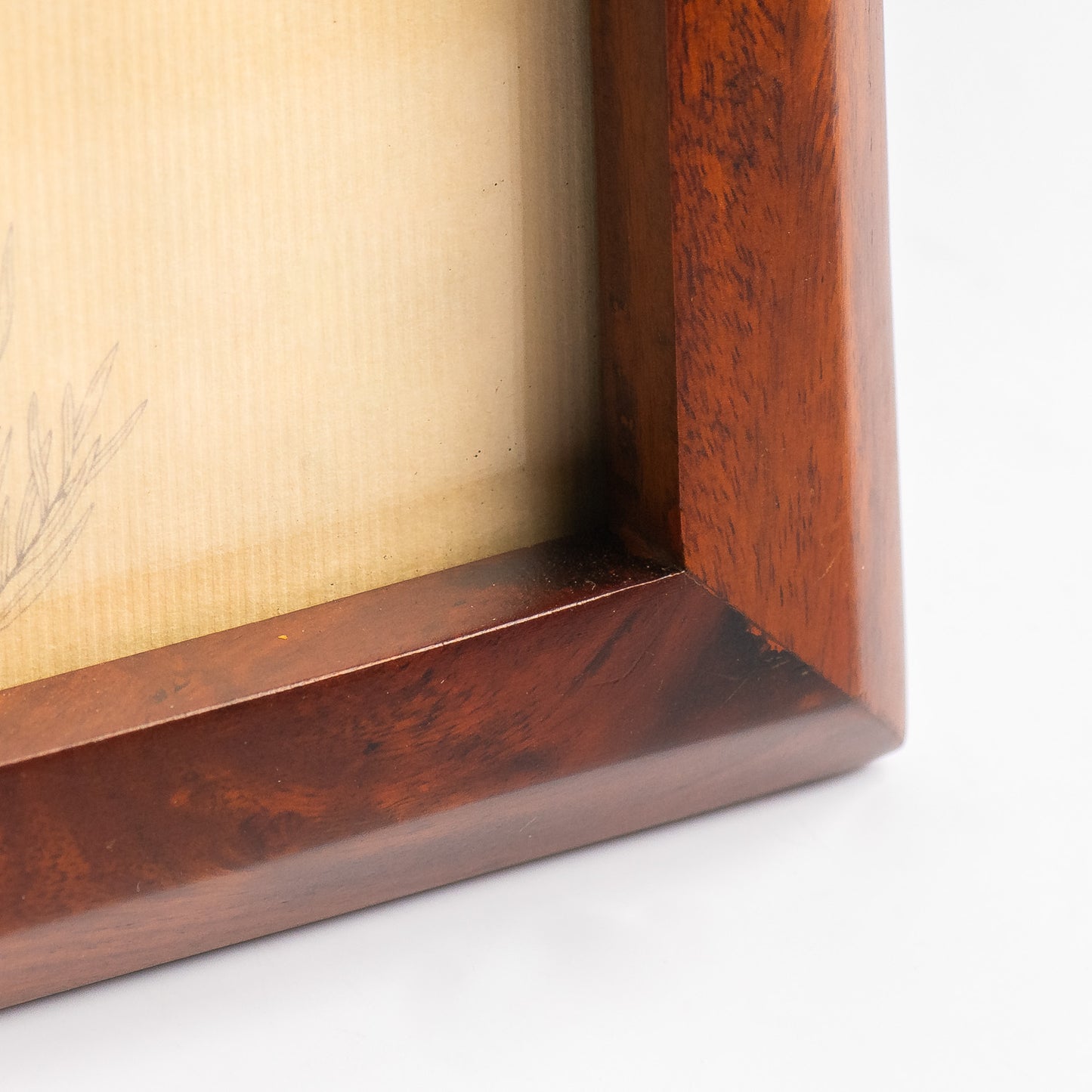Ferme Classic Minimal Wooden Photo Frame Brown FPF107 - 4x6 inches